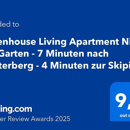 Greenhouse Living Apartment Nivis Mit Garten - 4 Minuten Nach Winterberg - Wandern, Mountainbike Fahren - Natur Geniessen Medebach Buitenkant foto